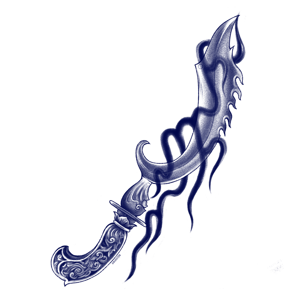 a keychain design I made for my assignment